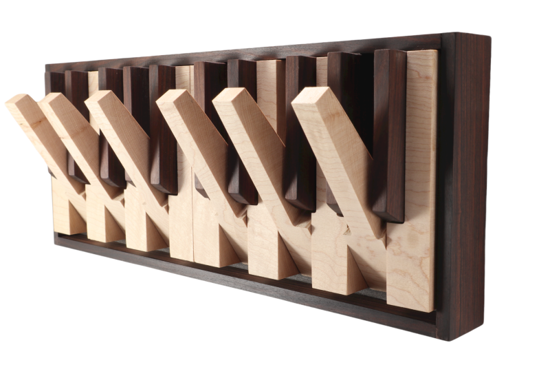 Piano-Themed Coat Rack - Image 2